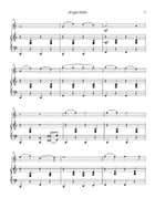 Jingle Bells - Solo alto recorder and piano Alto Recorder scores gallery preview page 3