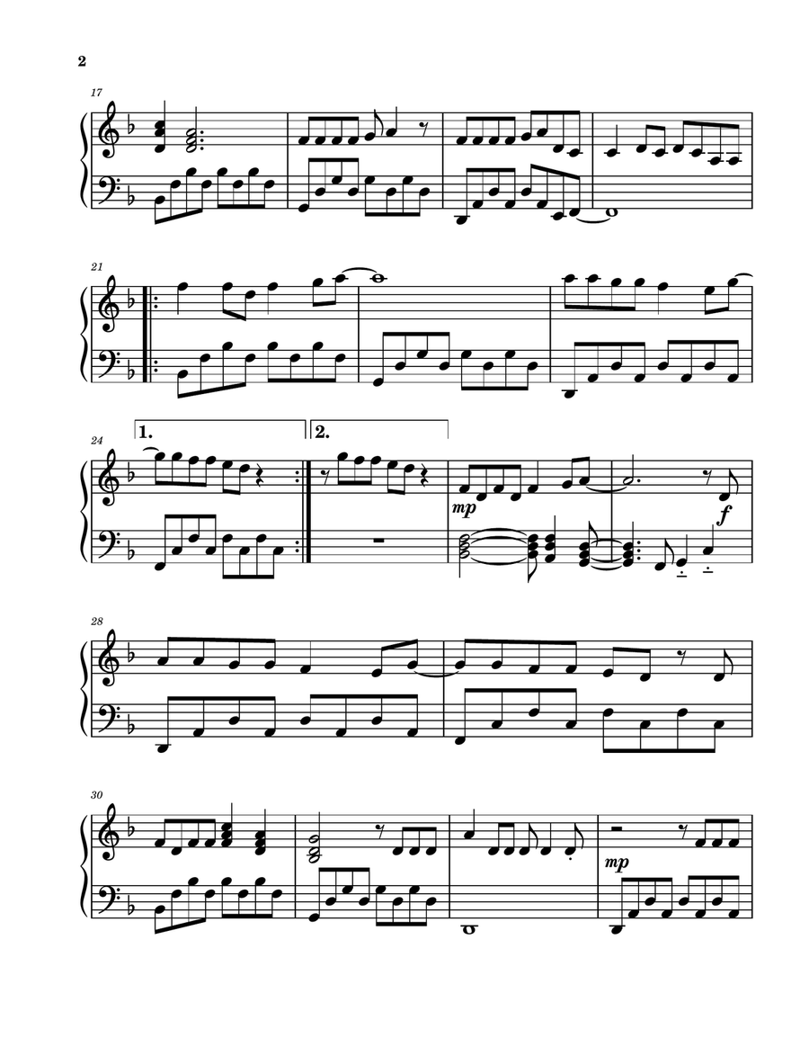 I Ain't Worried I Ain't Worried Piano Solo scores gallery preview page 2