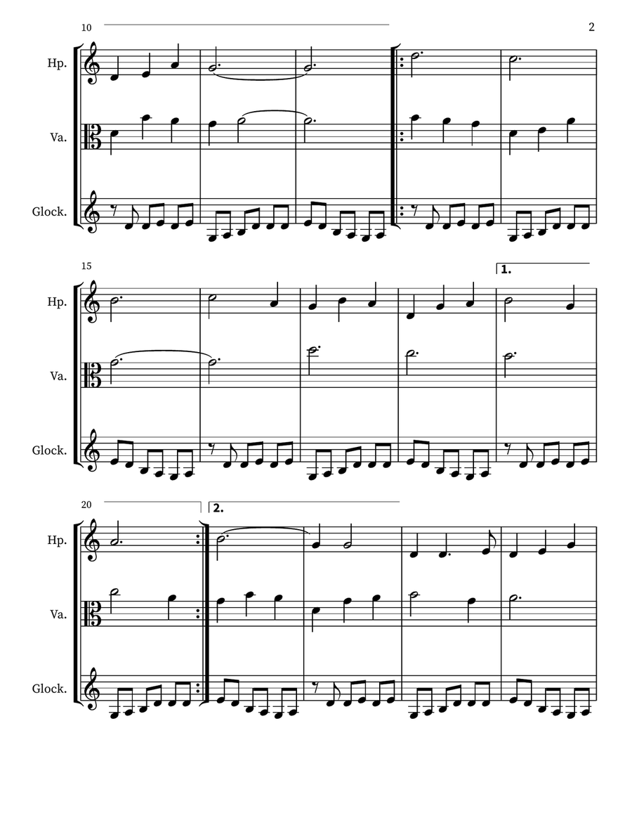 Children's Musing 89 Children's Musing 89 Small Ensemble scores gallery preview page 2