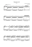 SONATA in G - Domenico Cimarosa