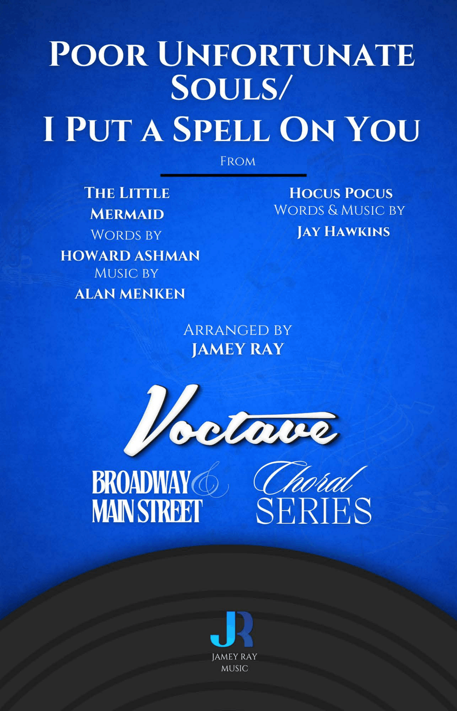 Medley: Poor Unfortunate Souls with I Put A Spell On You Divisi scores gallery preview page 1
