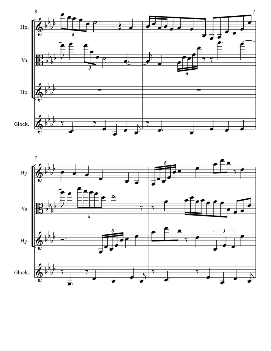 Contemplation Small Ensemble scores gallery preview page 2