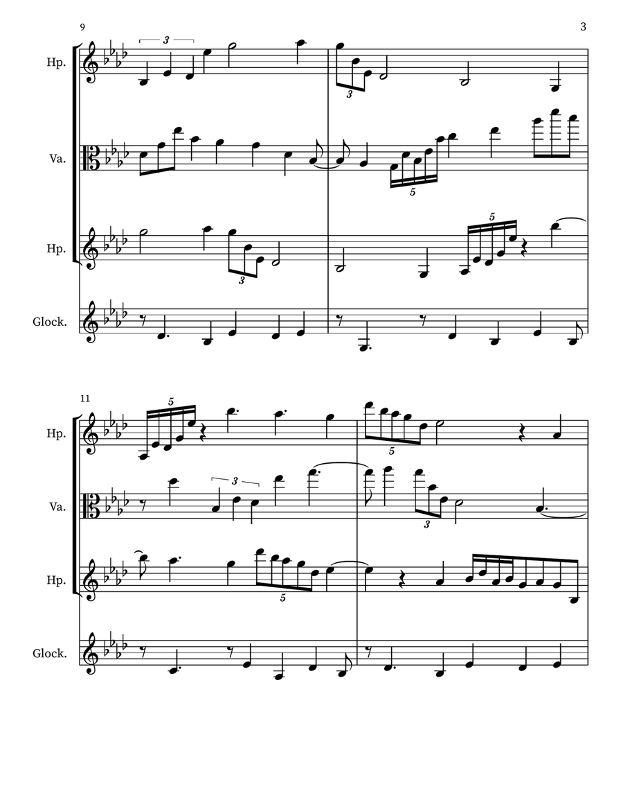 Contemplation Small Ensemble scores gallery preview page 3