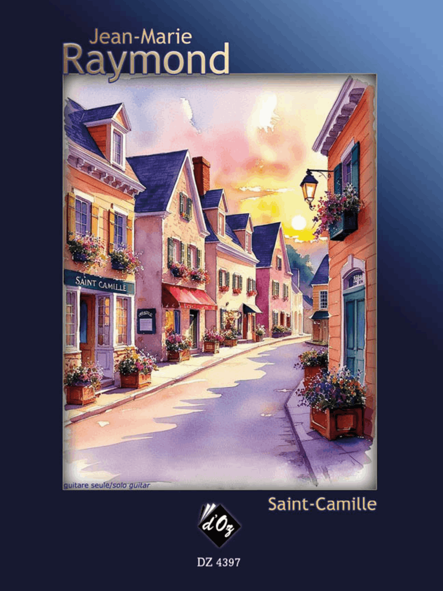 Saint-Camille Classical Guitar scores gallery preview page 1