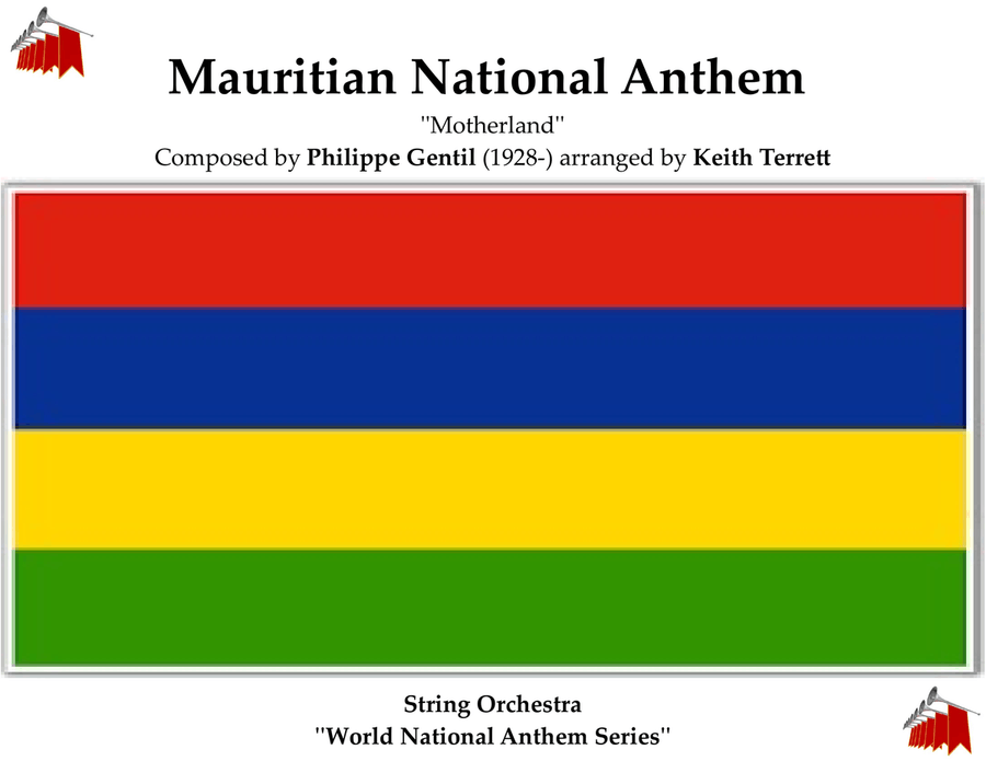 Mauritius National Anthem for String Orchestra String Orchestra scores gallery preview page 1