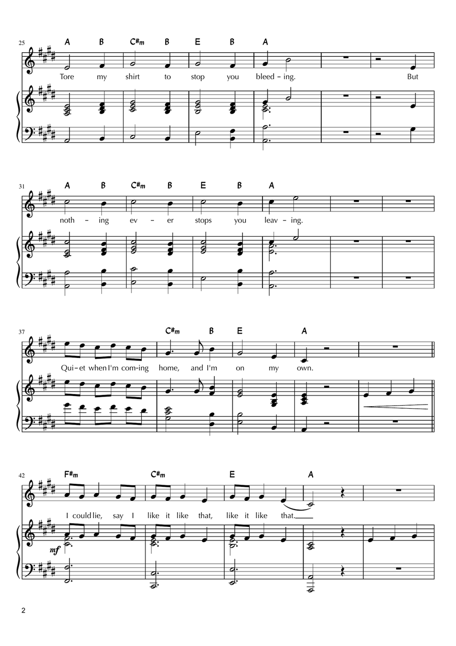 When The Party's Over When The Party's Over Piano, Vocal scores gallery preview page 2