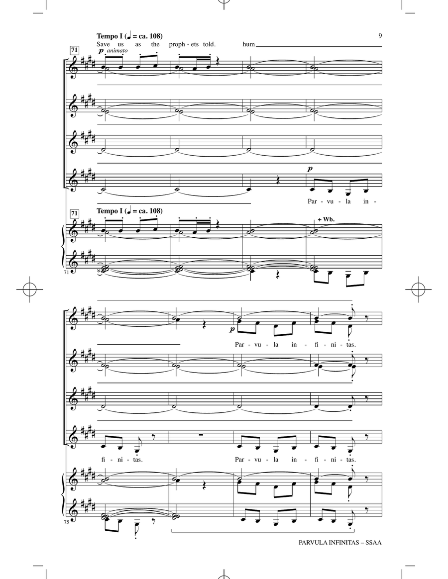 Parvula Infinitas Parvula Infinitas SSAA scores gallery preview page 6
