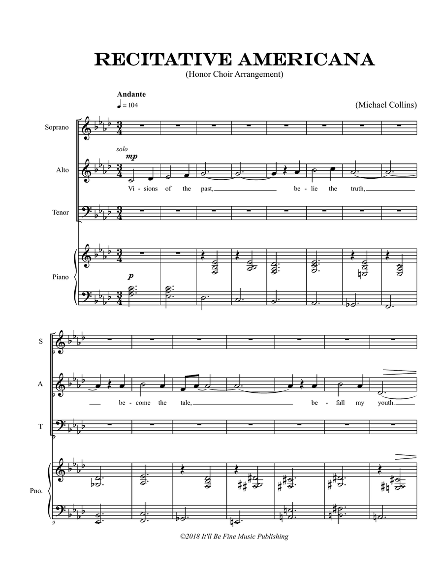 Recitative Americana Recitative Americana SAT scores gallery preview page 1