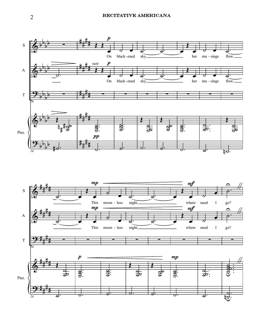 Recitative Americana Recitative Americana SAT scores gallery preview page 2