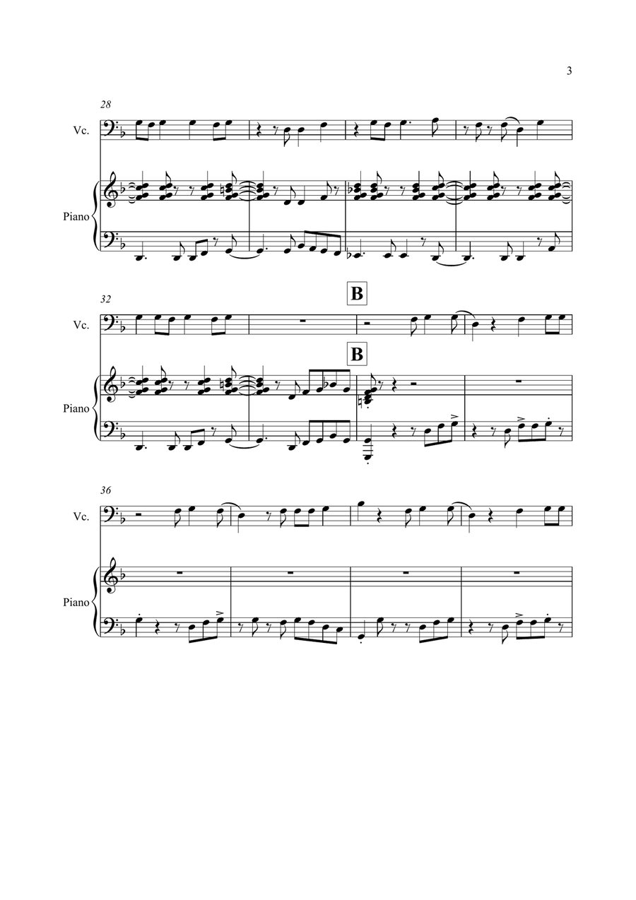 Happy Happy Piano scores gallery preview page 3