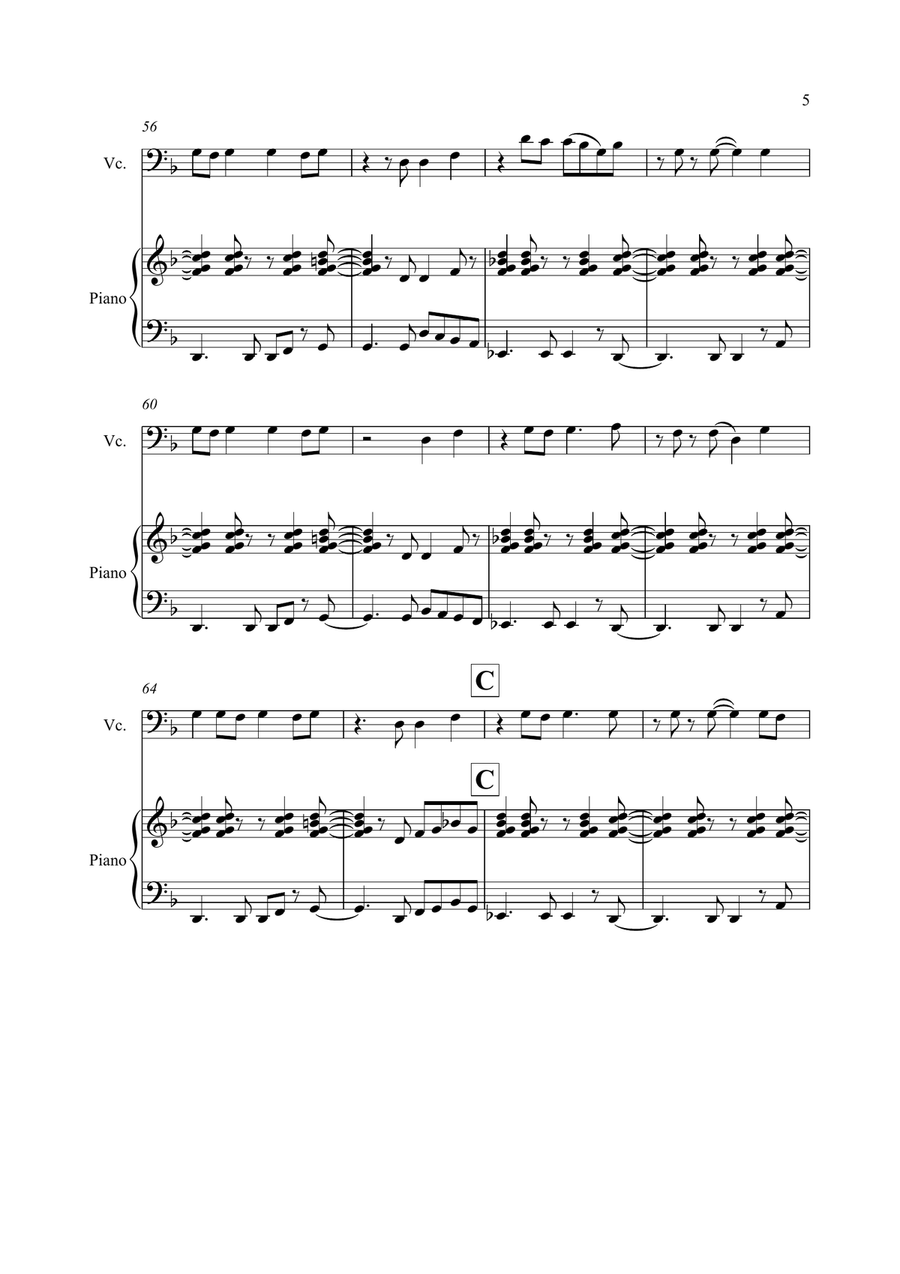 Happy Happy Piano scores gallery preview page 5