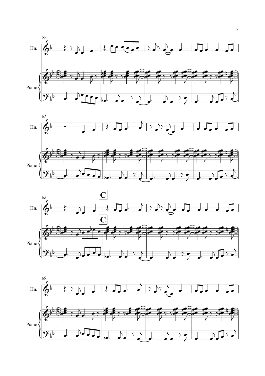 Happy Happy Piano scores gallery preview page 5