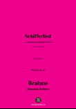Brahms-Schifferlied,in a flat minor