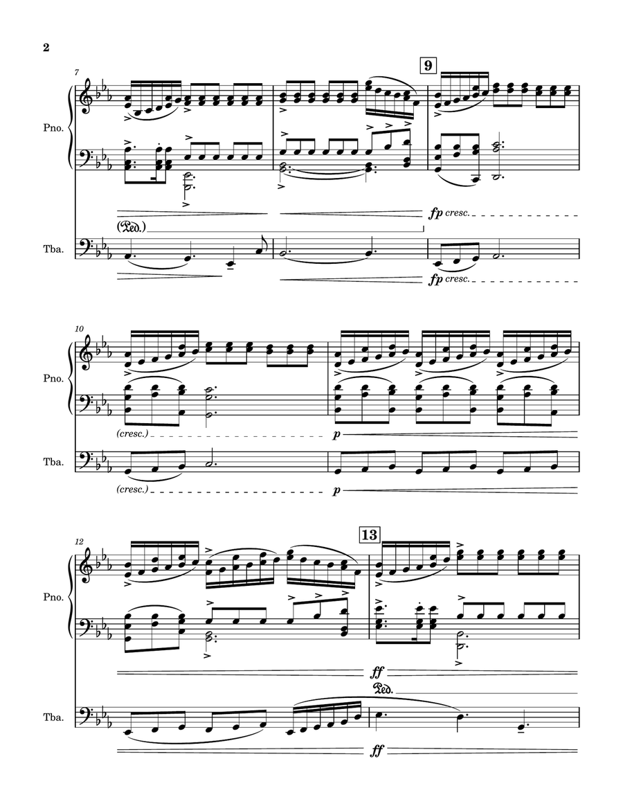 Dreams Tuba scores gallery preview page 2