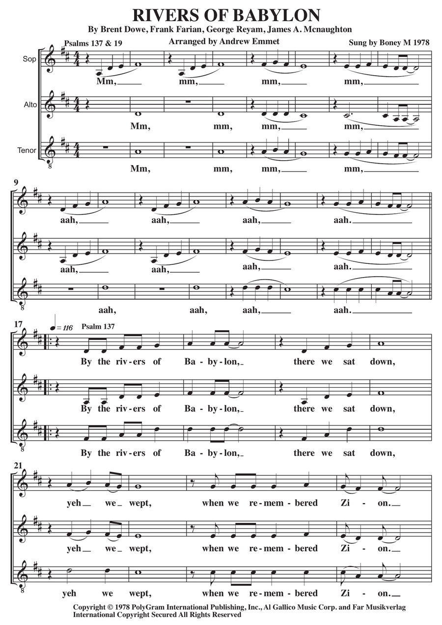 Rivers Of Babylon Rivers Of Babylon SAT scores gallery preview page 1