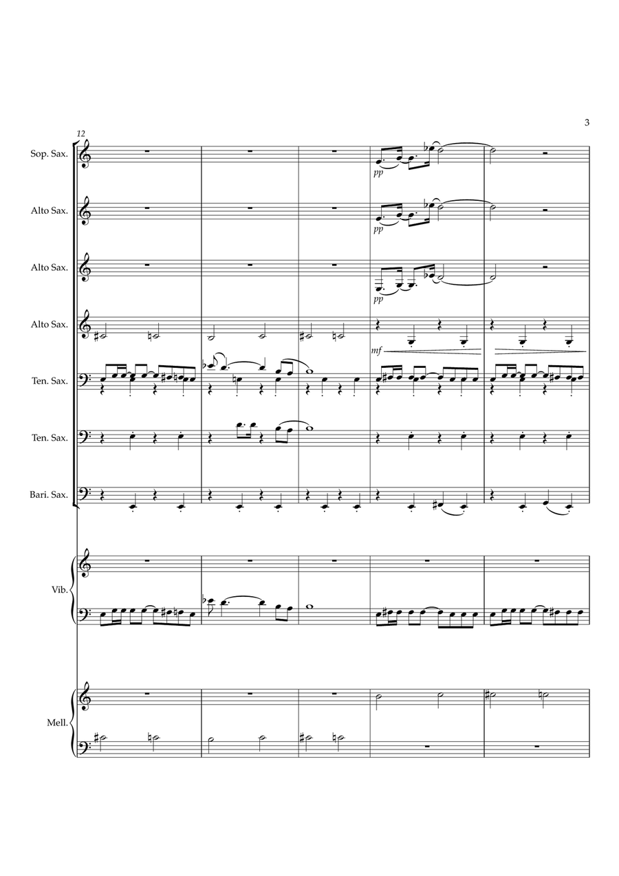 Come In 007, Your Time Is Up Jazz Ensemble scores gallery preview page 3