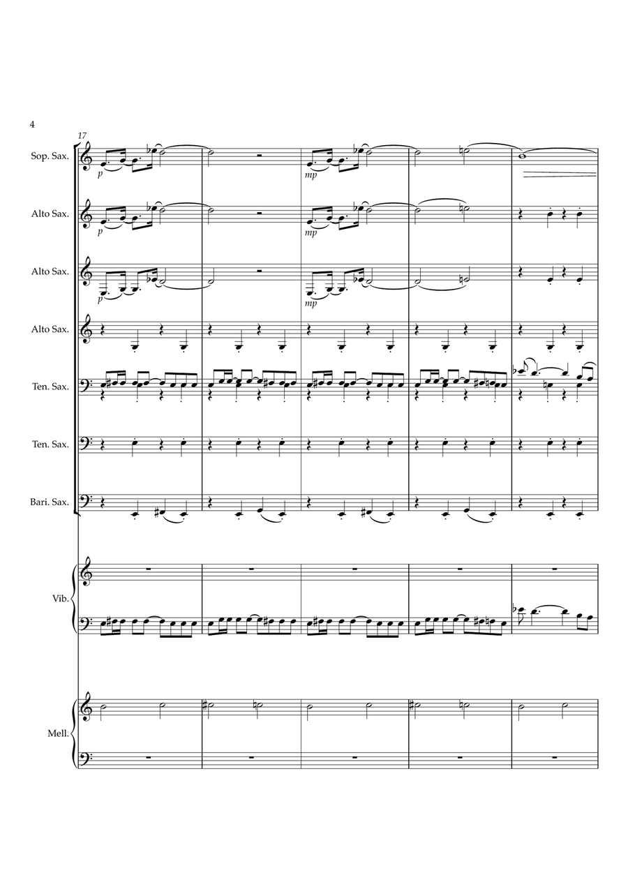Come In 007, Your Time Is Up Jazz Ensemble scores gallery preview page 4