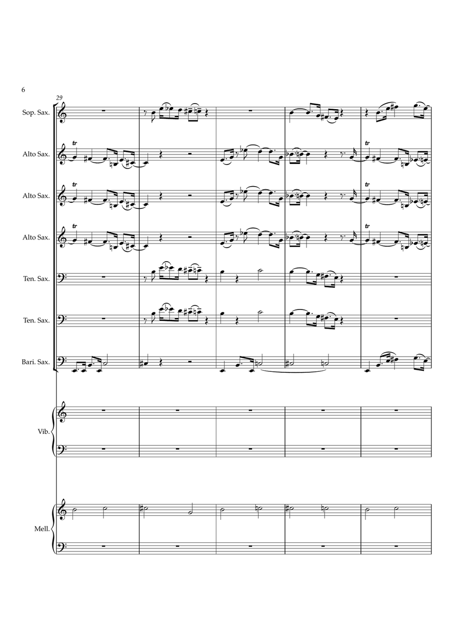 Come In 007, Your Time Is Up Jazz Ensemble scores gallery preview page 6