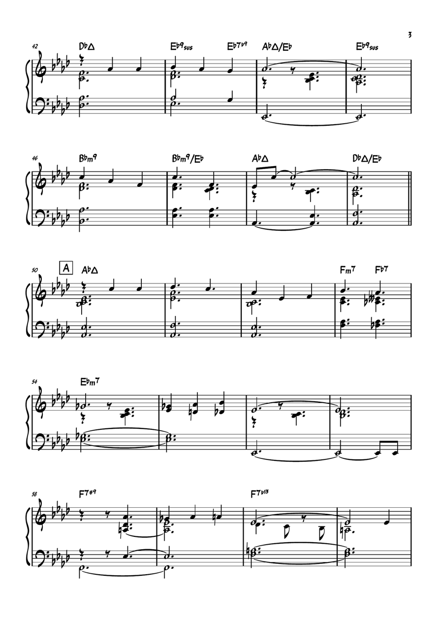 Strawberry Fields Forever Piano Solo scores gallery preview page 3