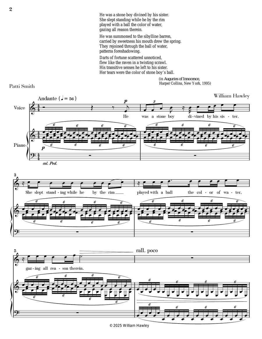 The Oracle The Oracle Piano, Vocal scores gallery preview page 2