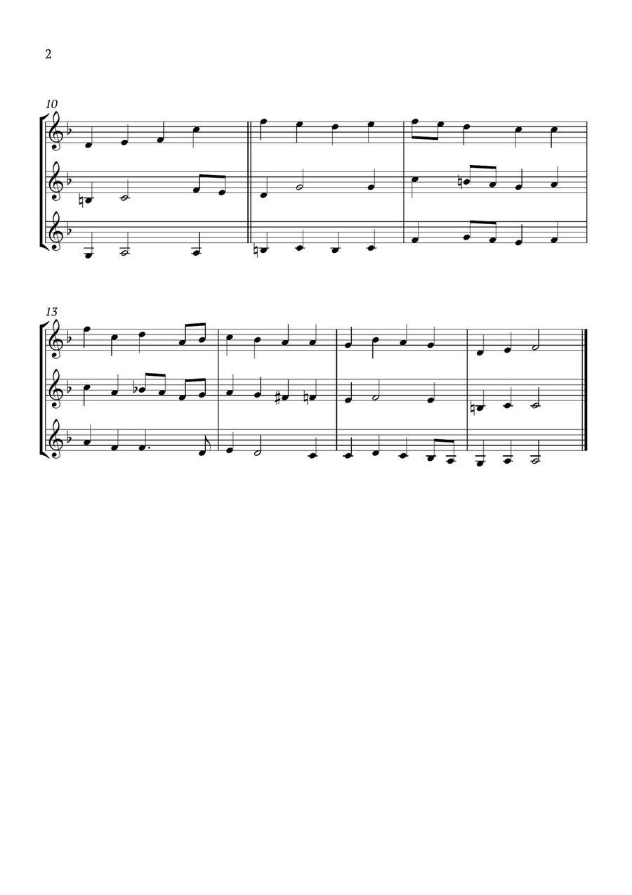 Es ist das Heil uns kommen her String Trio scores gallery preview page 2