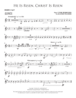 He Is Risen, Christ Is Risen (arr. Sean Paul) - F Horn 2