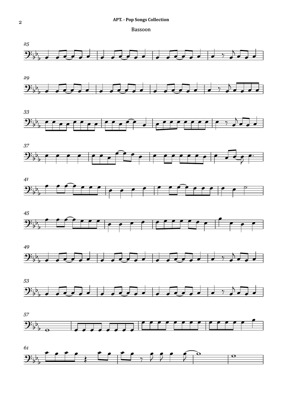 Apt. Bassoon Solo scores gallery preview page 2