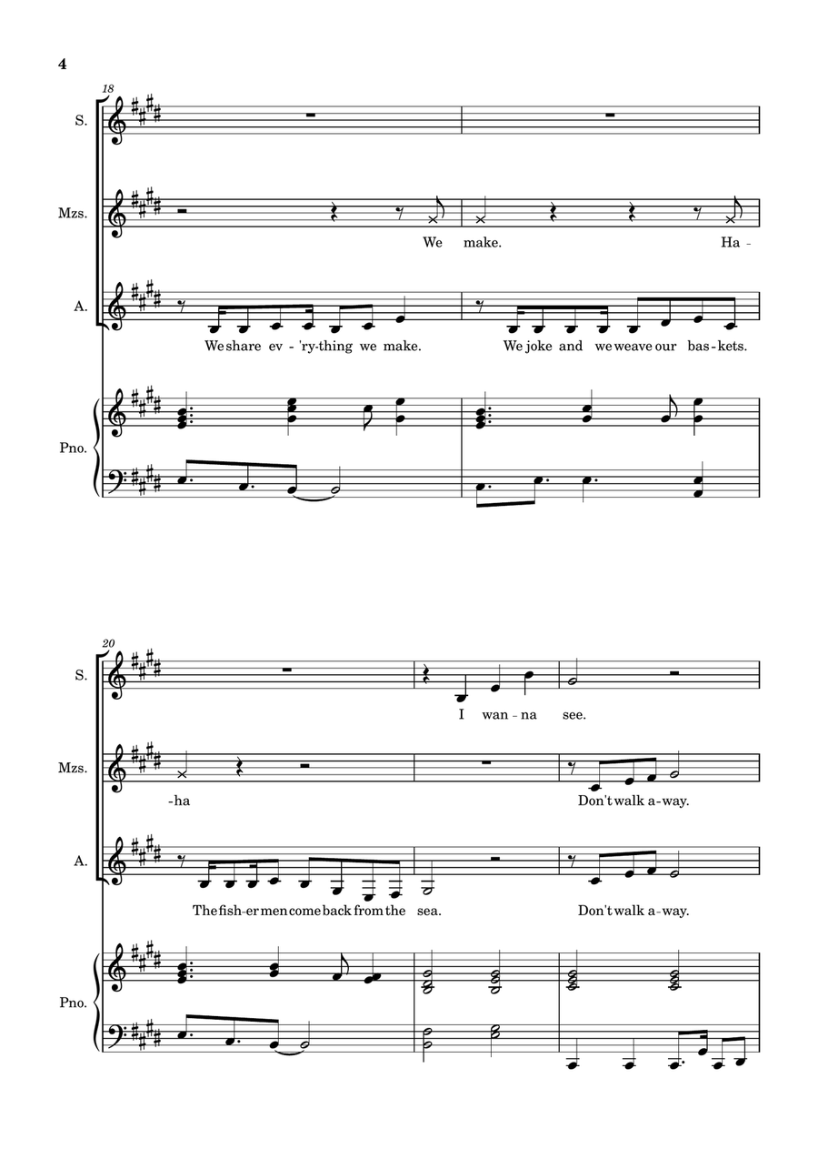 Where You Are Where You Are 3-Part scores gallery preview page 4