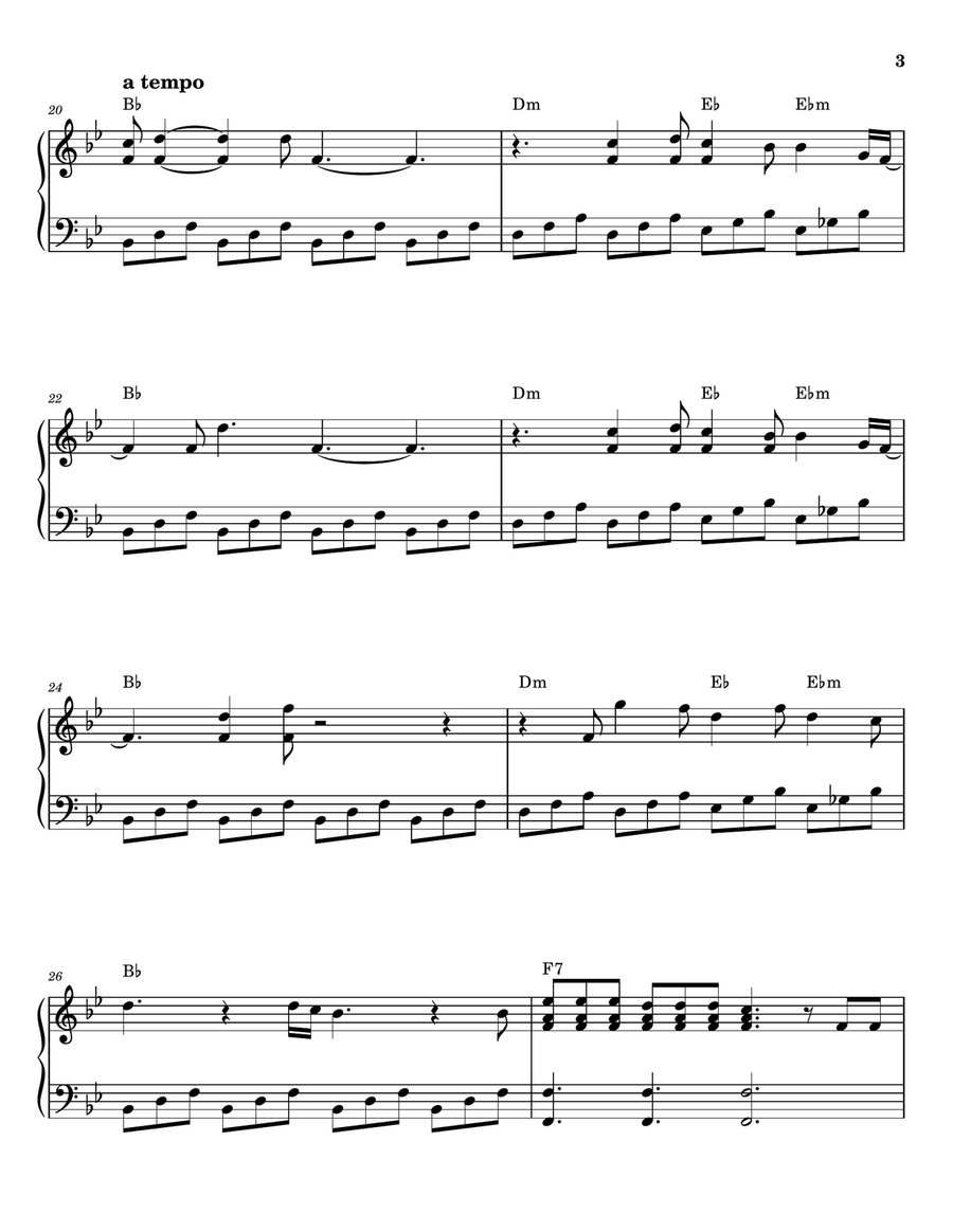 Until I Found You Piano Solo scores gallery preview page 3