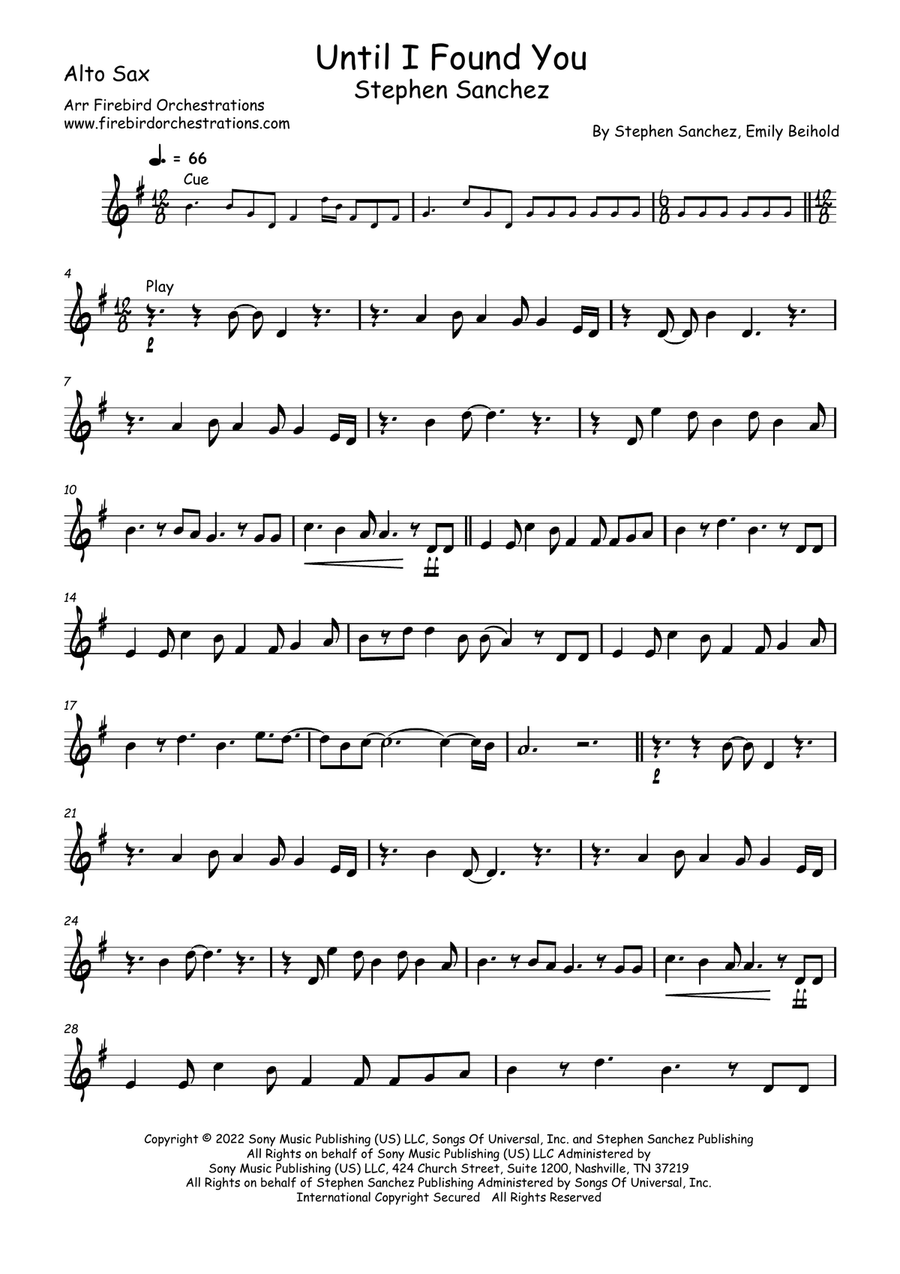 Until I Found You Until I Found You Piano scores gallery preview page 2