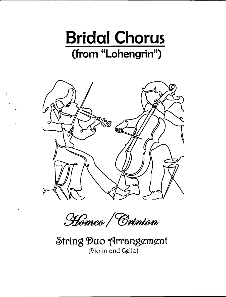 Bridal Chorus (Bridal March) String Duet scores gallery preview page 1