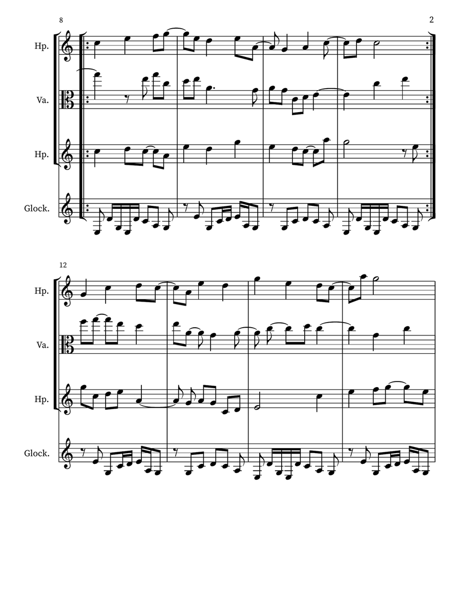 Children's Musing 92 Children's Musing 92 Small Ensemble scores gallery preview page 2
