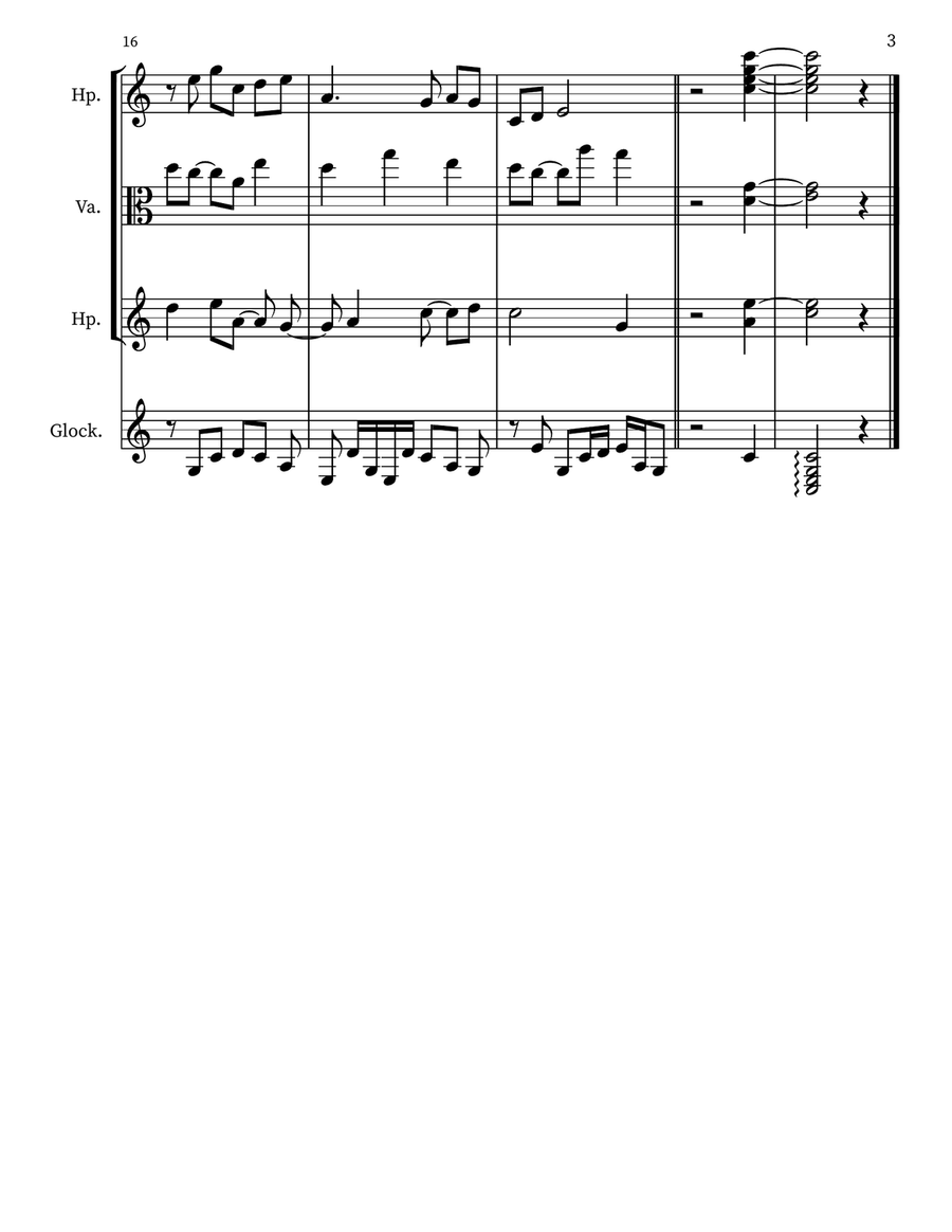 Children's Musing 92 Children's Musing 92 Small Ensemble scores gallery preview page 3