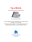 Try a W.U.G.