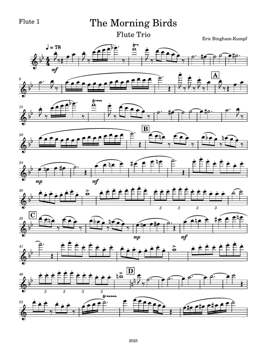 The Morning Birds The Morning Birds Woodwind Trio scores gallery preview page 5