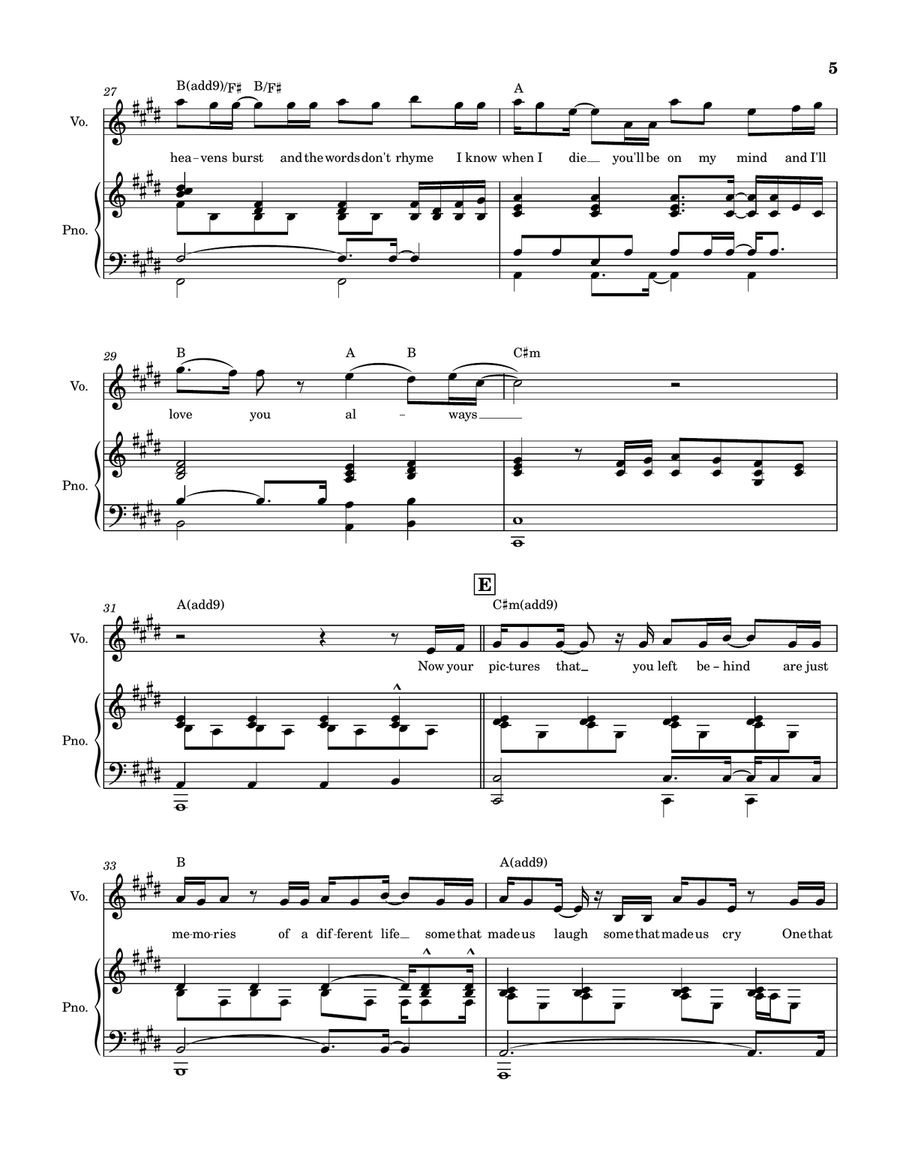 Always Always A Cappella scores gallery preview page 5
