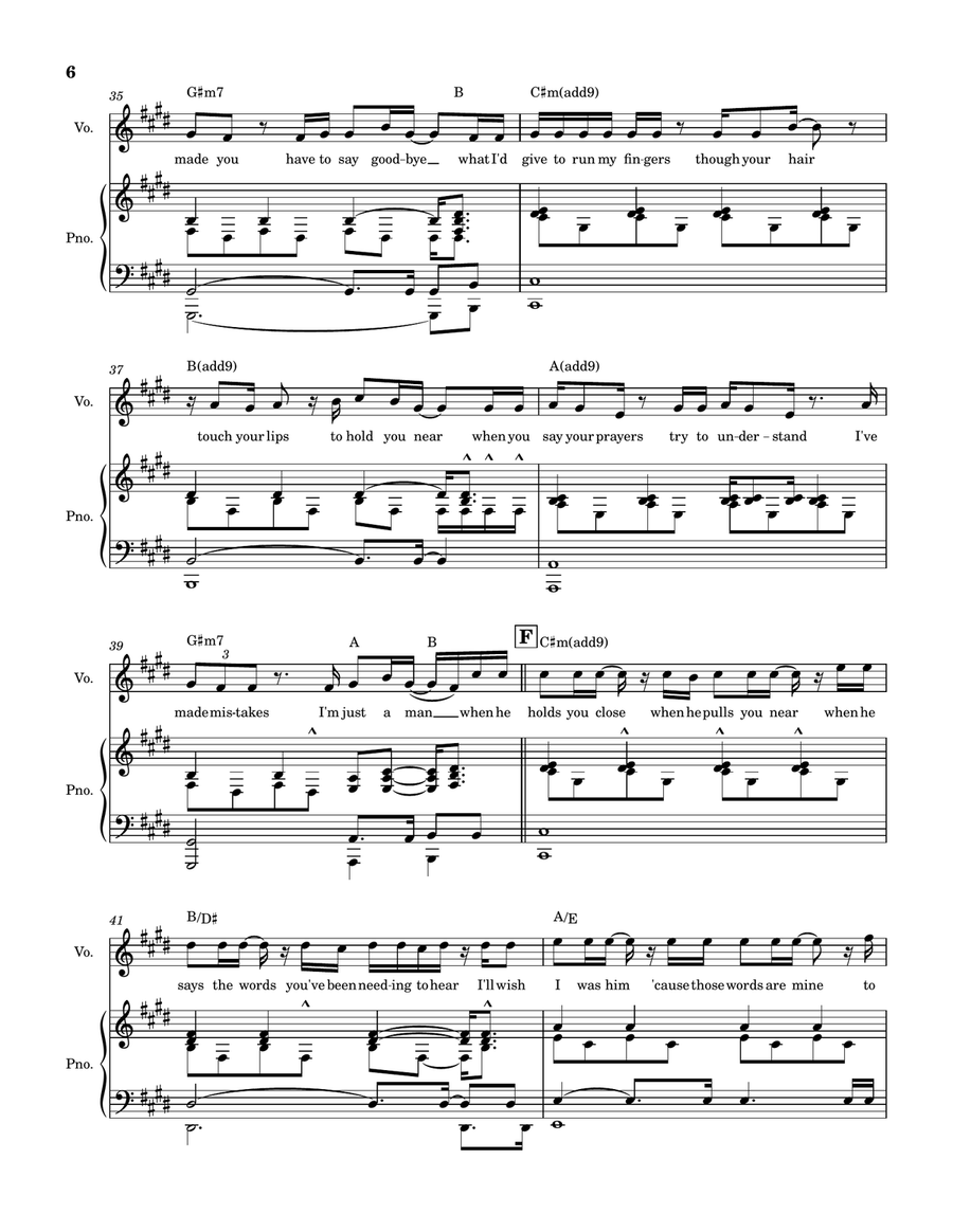 Always Always A Cappella scores gallery preview page 6