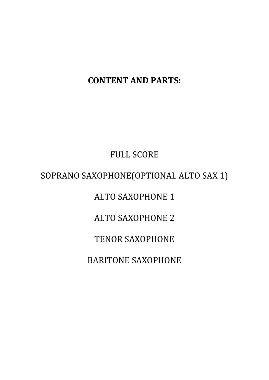 Gong Xi Fa Cai Woodwind Quartet scores gallery preview page 3