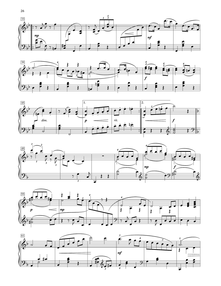 On The Top Of A Tree Piano Method scores gallery preview page 2