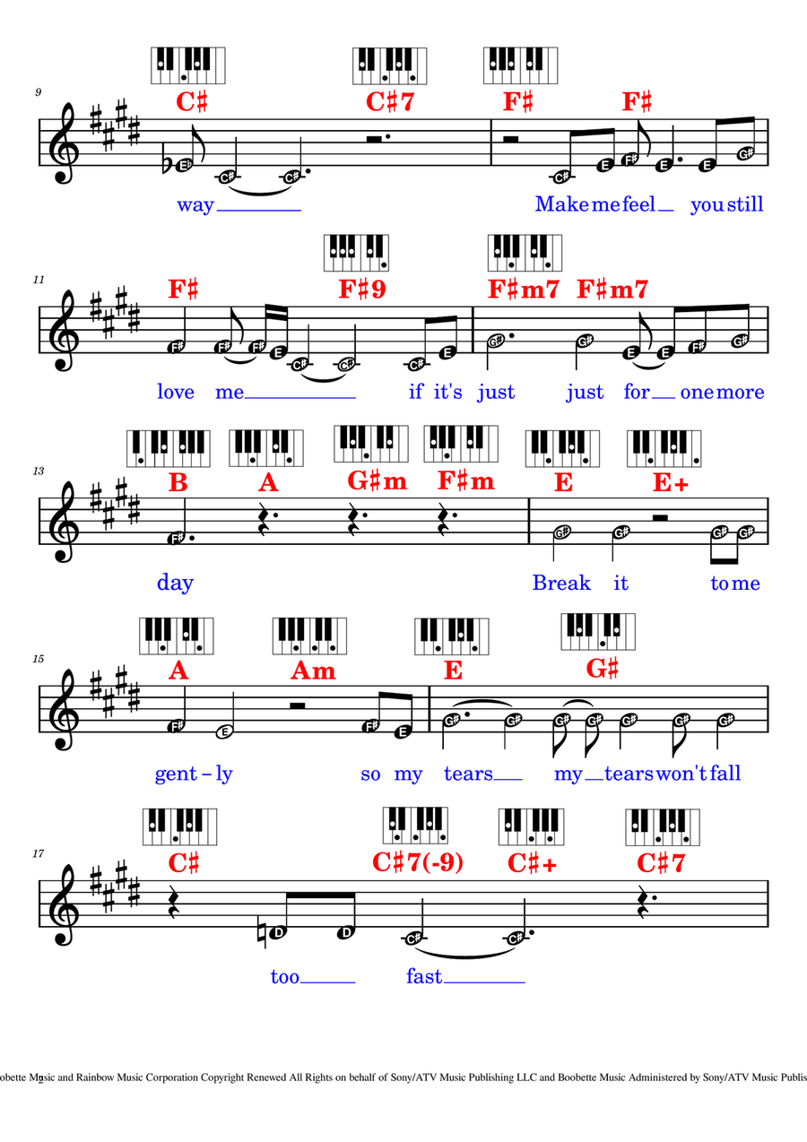 Break It To Me Gently Break It To Me Gently Piano scores gallery preview page 2