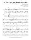 If You Love Me Really Love Me (Hymne A L'amour)