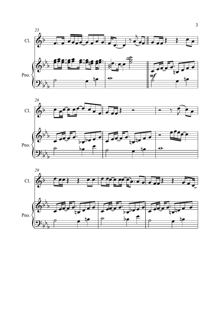 Just The Two Of Us Just The Two Of Us Clarinet Solo scores gallery preview page 3
