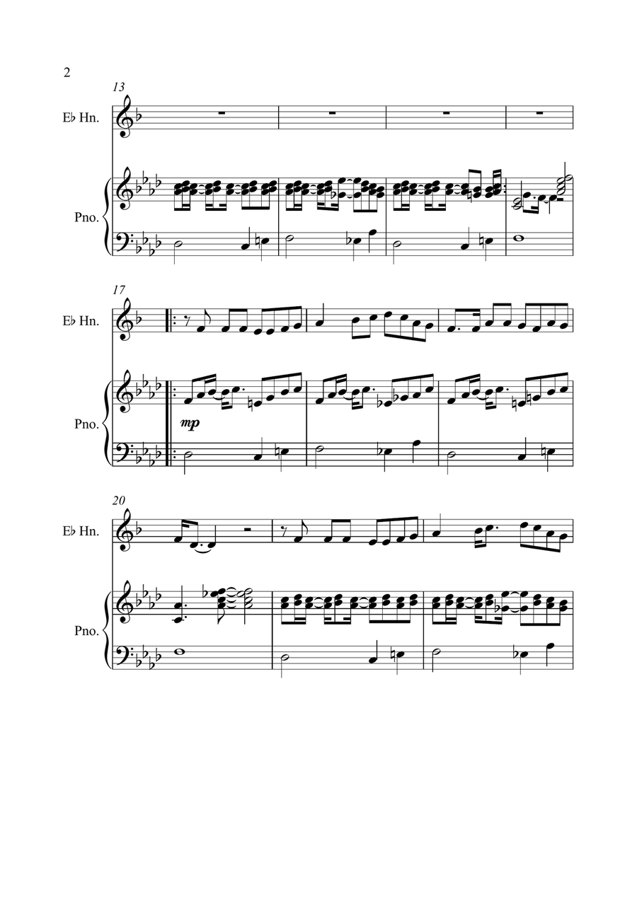 Just The Two Of Us Just The Two Of Us Horn scores gallery preview page 2
