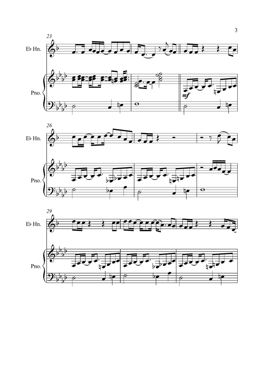 Just The Two Of Us Just The Two Of Us Horn scores gallery preview page 3
