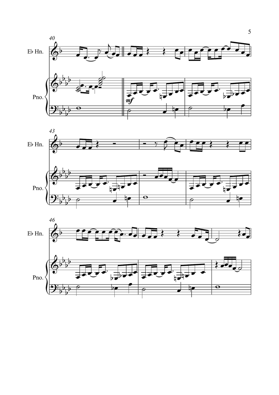 Just The Two Of Us Just The Two Of Us Horn scores gallery preview page 5