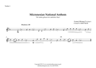 Micronesian National Anthem for String Orchestra String Orchestra scores gallery preview page 4