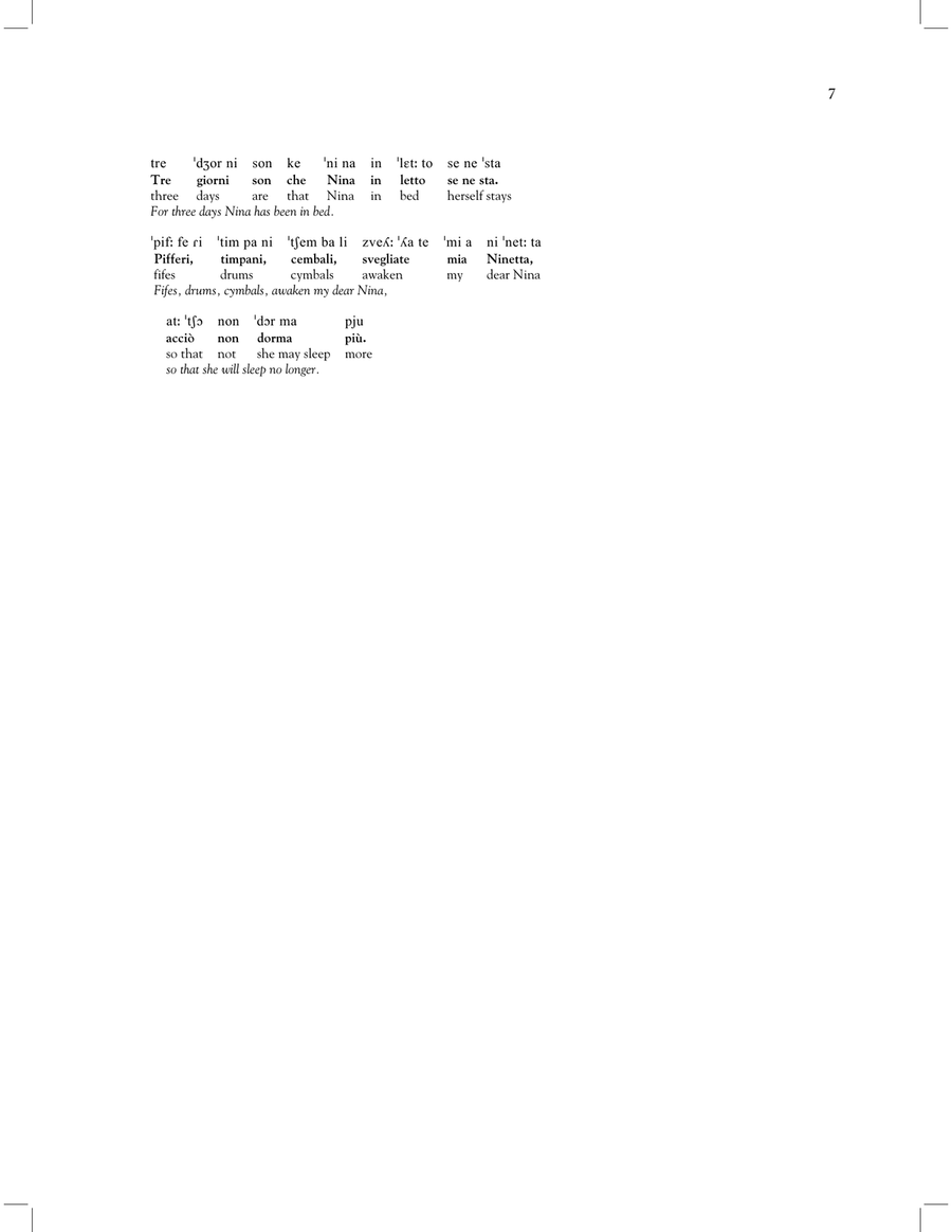 Sento Nel Core (Medium High Voice) High Voice scores gallery preview page 6
