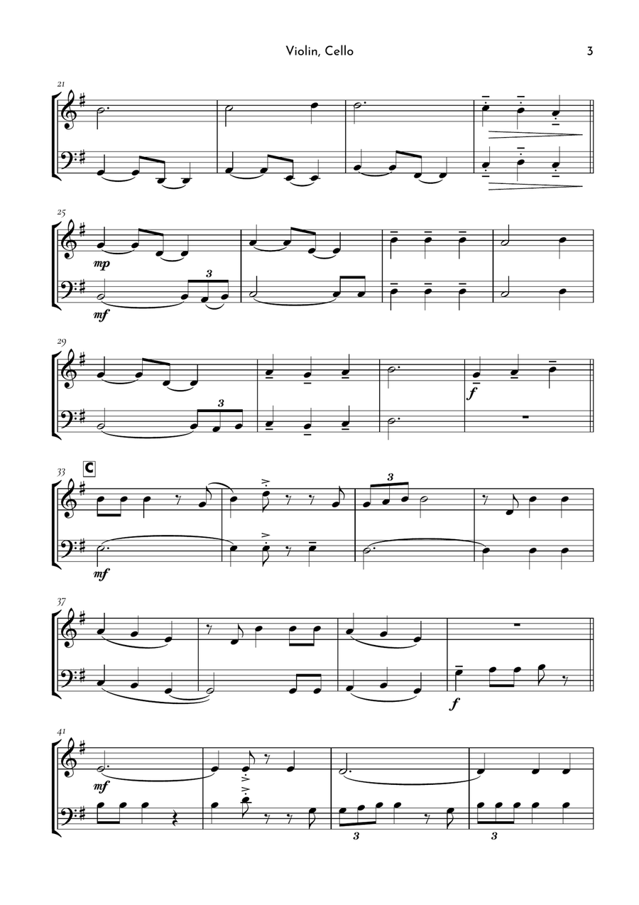 If I Ain't Got You If I Ain't Got You String Duet scores gallery preview page 3