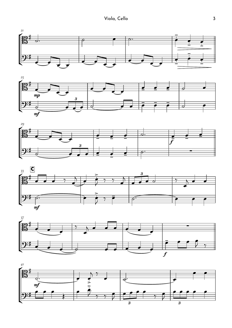 If I Ain't Got You If I Ain't Got You String Duet scores gallery preview page 3