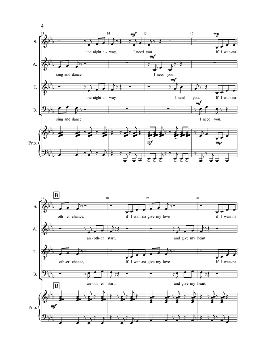 Hocket In The Pocket Hocket In The Pocket 4-Part scores gallery preview page 3